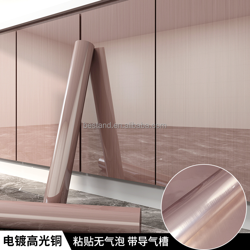 61cm x 5m Brushed Self Adhesive Removable Wallpaper Waterproof Peel and Stick Contact Paper for Furniture Refurbishment
