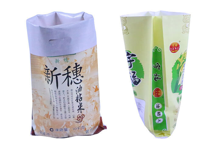 Rice Breathable WPP Bags 10kg 15kg 25kg 50kg Woven Polypropylene Feed Bags