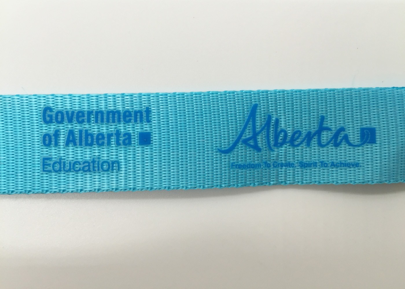 Popular custom silk-screen polyester lanyard printed key lanyards