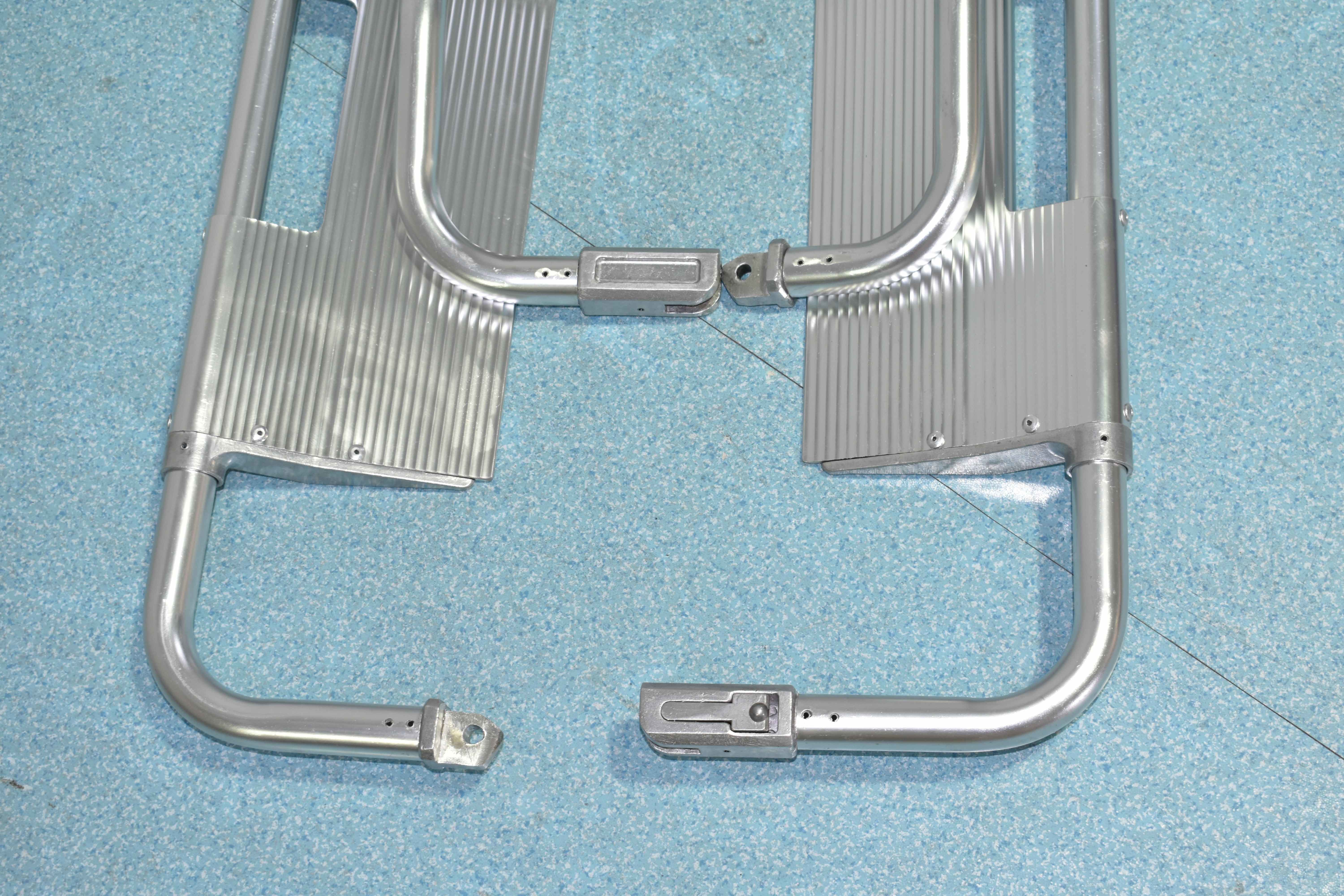 Anti Corrosion 159 Kg Folding Scoop Stretcher Bariatric Gurney Transportation