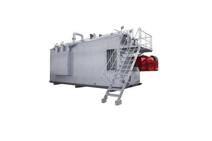 Chain Grate Coal Fired Hot Water Boiler Automatical Feeding Bilateral Ventilation Drainage