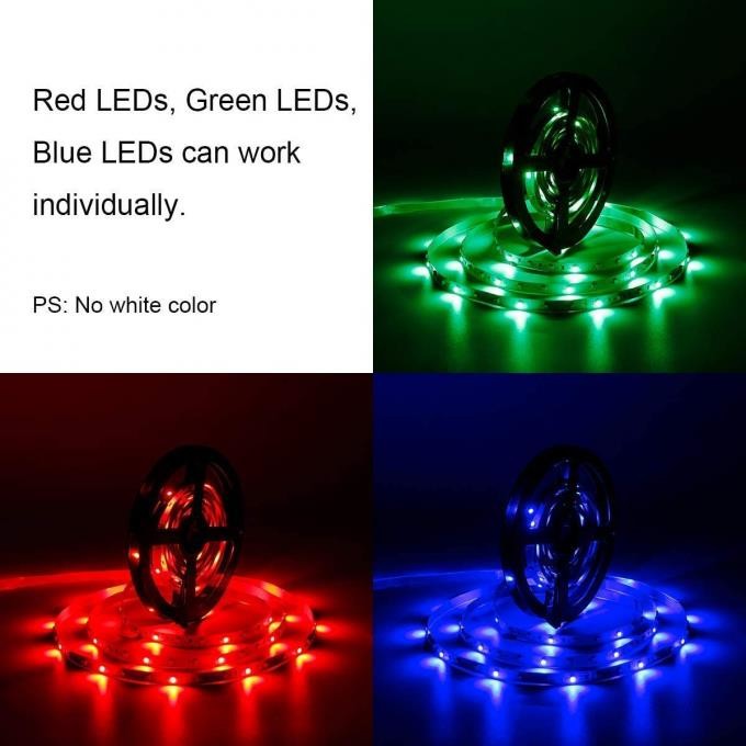 Silicon Coating 5050 RGB LED Strip Multi Scene 12V 24V Stable