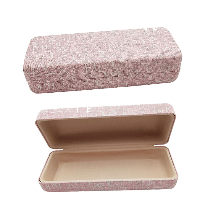 Lightweight Personalised Leather Glasses Case Crushing Resistance