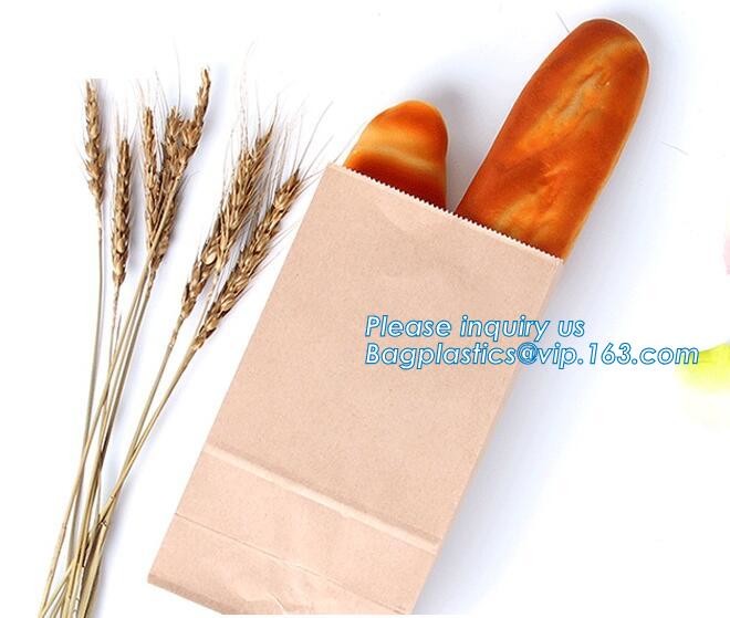 shopper carrier, pac Design Eco-friendly Plastic Bakery Bags Clear Wedding Cake Pastry Cupcake Slice Bread Packaging Bag