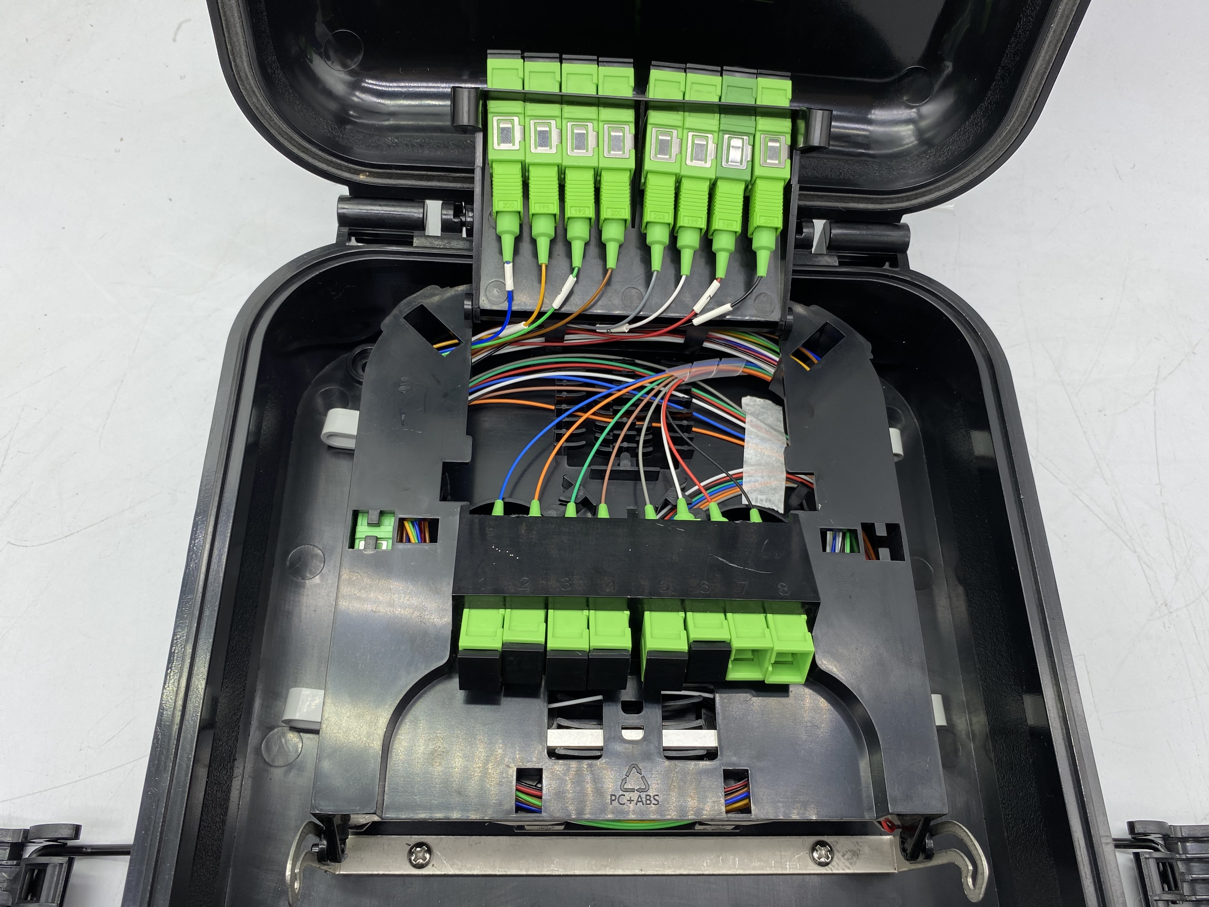 Fiber optic splitter box 16cores