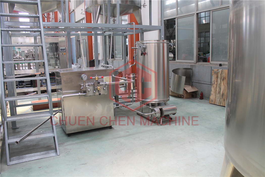 Lemon Drink Puree Processing Machinery Soft Drink Glass Bottling Equipment