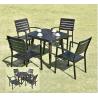 Buy cheap Waterproof Garden Metal Dining Set / Cast Aluminum Outdoor Furniture Table And from wholesalers