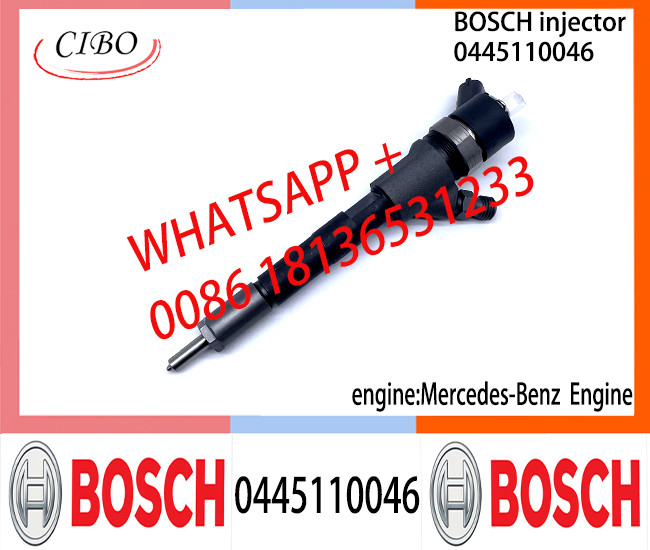 Diesel Common Rail Injector 0445110045 0445110046 0445110012 0445110024 0445110025 0445110034 for Mercedes-Benz