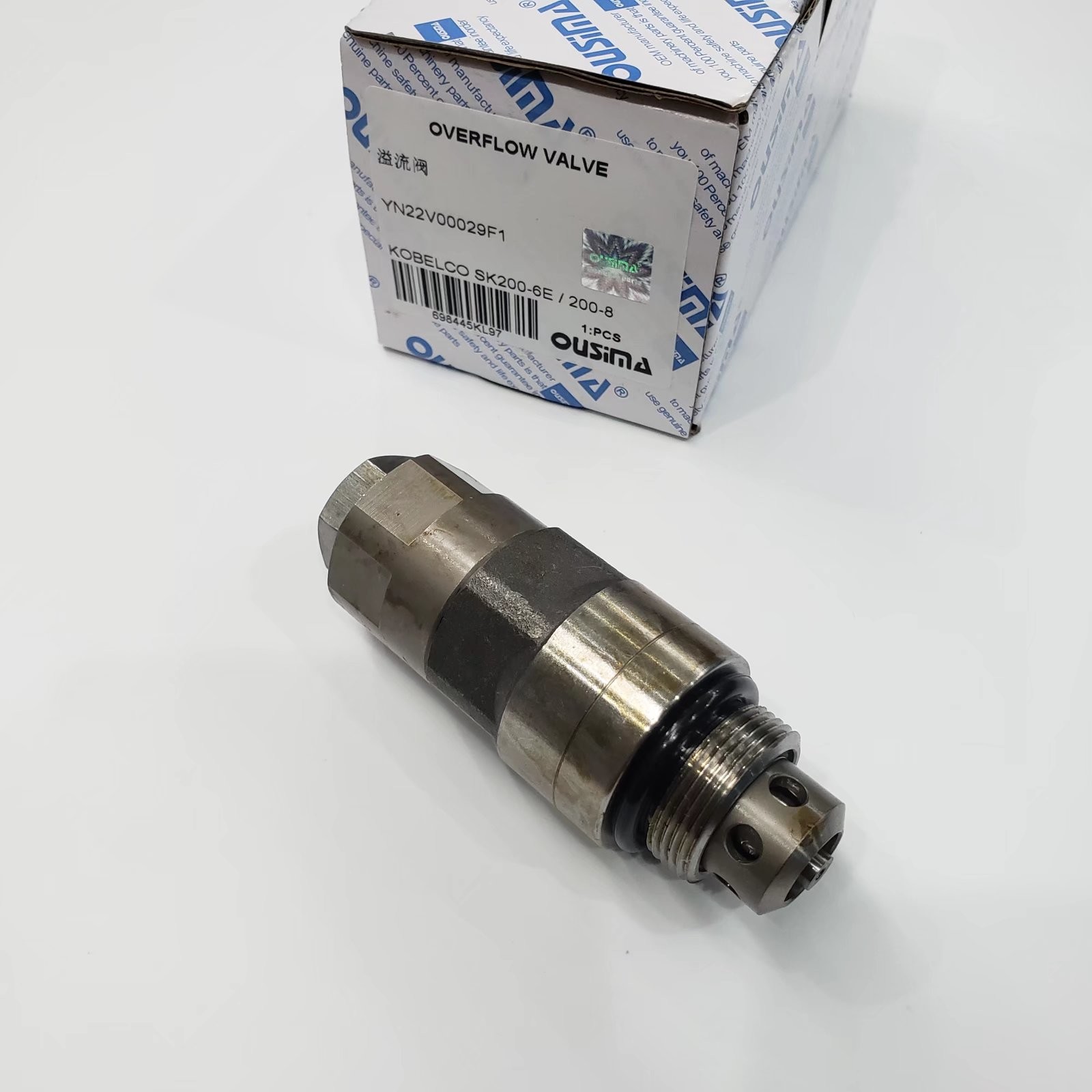 YN22V00029F1 Excavator Hydraulic Valve For Kobelco SK200-6E SK200-8