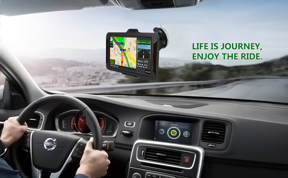 DC12V DC24V GPS Navigation Front And Rear Dash Cam For Pickup Truck