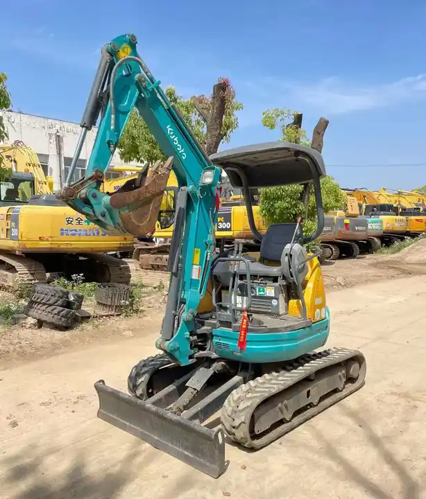 Low Working Hours Kubota U-20 Used Crawler Excavator with Original Hydraulic Valve