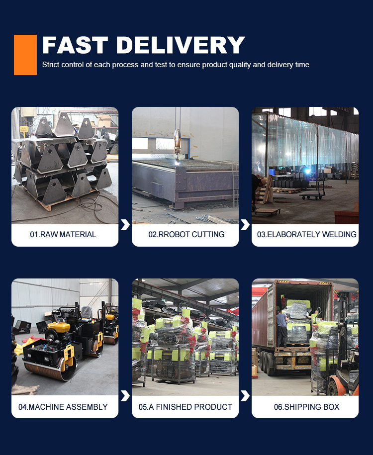 High Grade 40% Ability Double Drum Vibratory Compactor Roller for Road Compacting