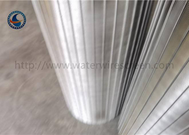Slotted Tube Johnson Screen 304 Wedge Wire Screen Filter For Filtration