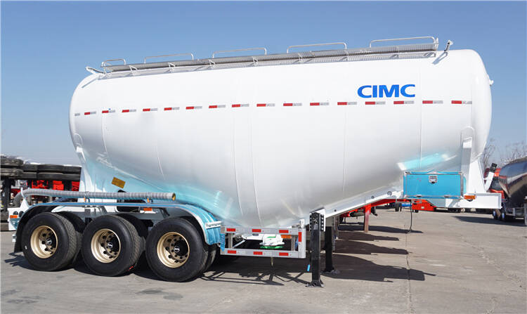 12 Wheel Dry Bulk Cement Transport Tanker Truck Trailer for Sale