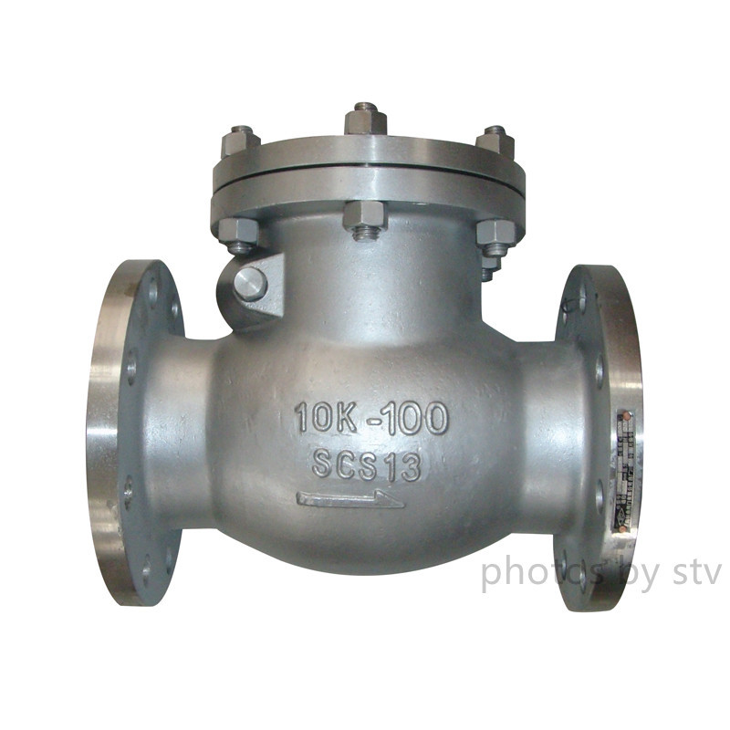 SCS13 Swing Check Valve,Jis10k Swing Check Valve,4 Inch Jis10K Swing Check Valve,Flat Face Jis10K Swing Check Valve