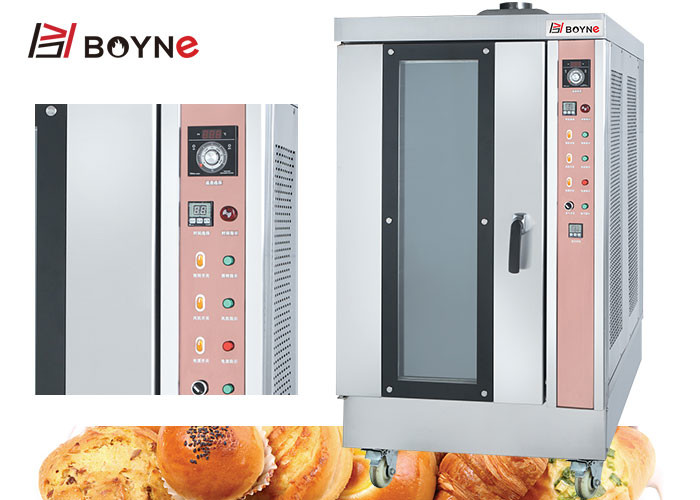 Five Trays Convection Oven With Spray Water Function For Bakeries Use