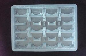 China 20 Holes Plastic Dumpling Box / Biodegradable Food Trays OEM / ODM Available on sale