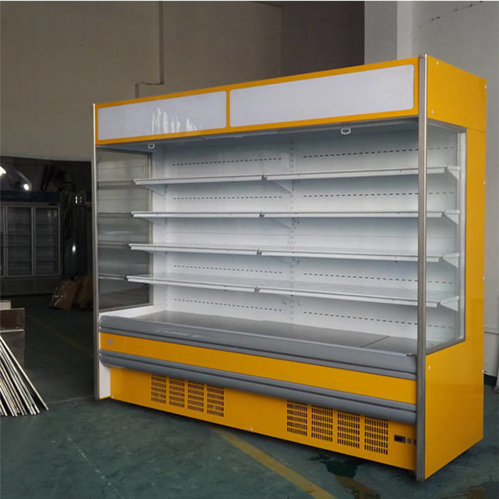 Digital Controller Fan Cooling 870L Open Showcase Chiller