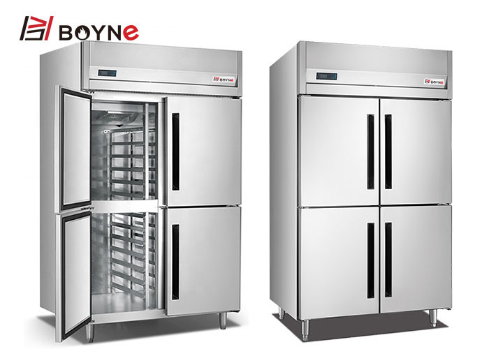 Restaurant Trays Insert Freezer Standard Four-Door Air Cooled Refrigerated Tray Cabinet