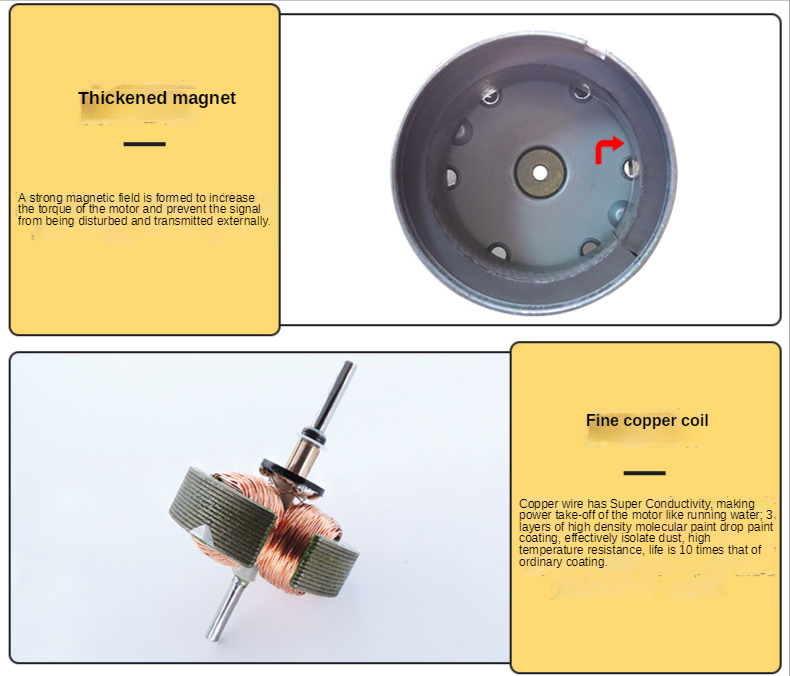 Aslong Jgb37 520gb Electric DC Gear Motor Hall Encoder 1600RPM