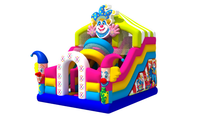 OEM Inflatable Bouncy House With Slide New Design Clown Inflatable Combo