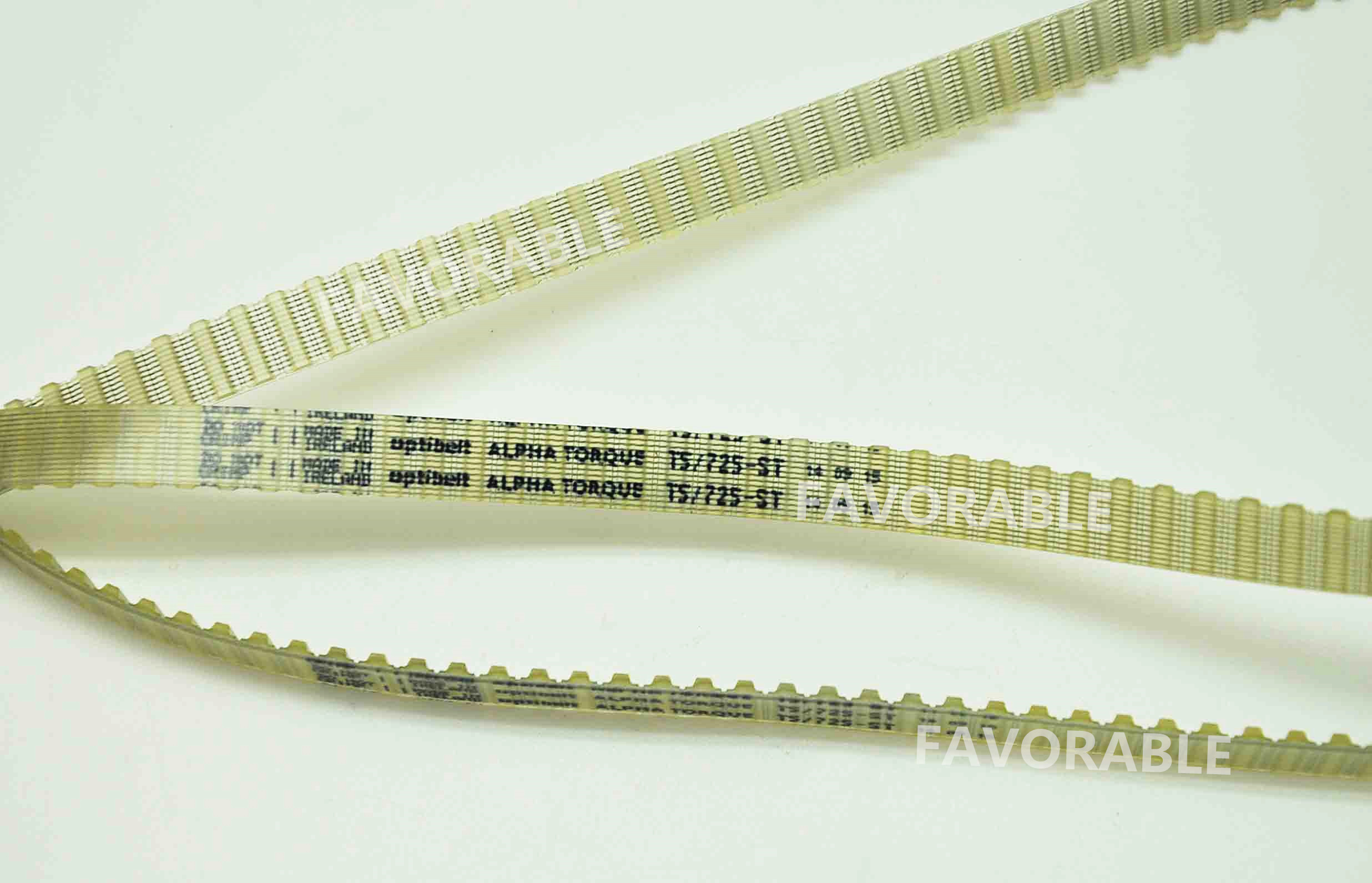 061161 Plastic Toothed Pulley Belt 10 T5 / 725 Used For Bullmer Cutter Machine