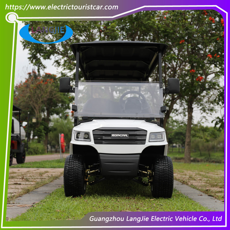 4 Wheel Golf Cart 8 Passenger Golf Cart 48V Electric Motor Golf Cart For Hotel