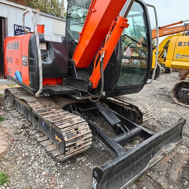 The Used Excavator 0.6tons HItachi Compact Model ZX60 0.22m³ Bucket Capacity