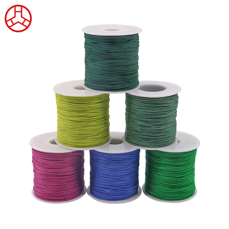 50g Silk Thread Jewelry 3mm 1mm Bracelet Thread Essential for Jewelry Making Supplies