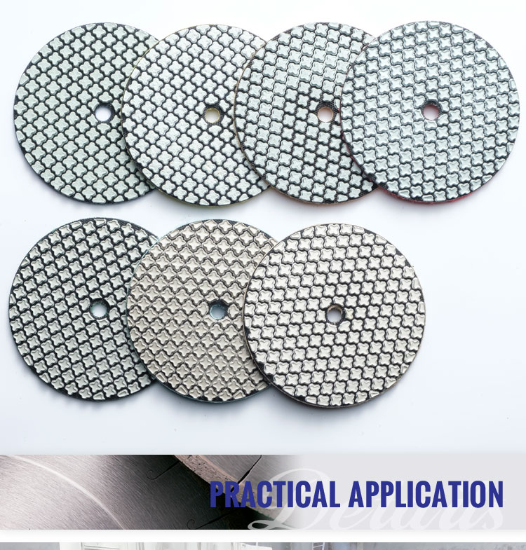 Diamond Polishing Pads For Dry On Slabs And Tiles With OBM Support And Customization