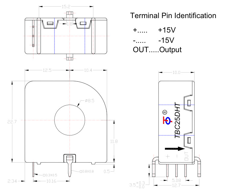 Pulsed Current Low Current Hall Effect Sensor For Uninterruptible Power Supplies