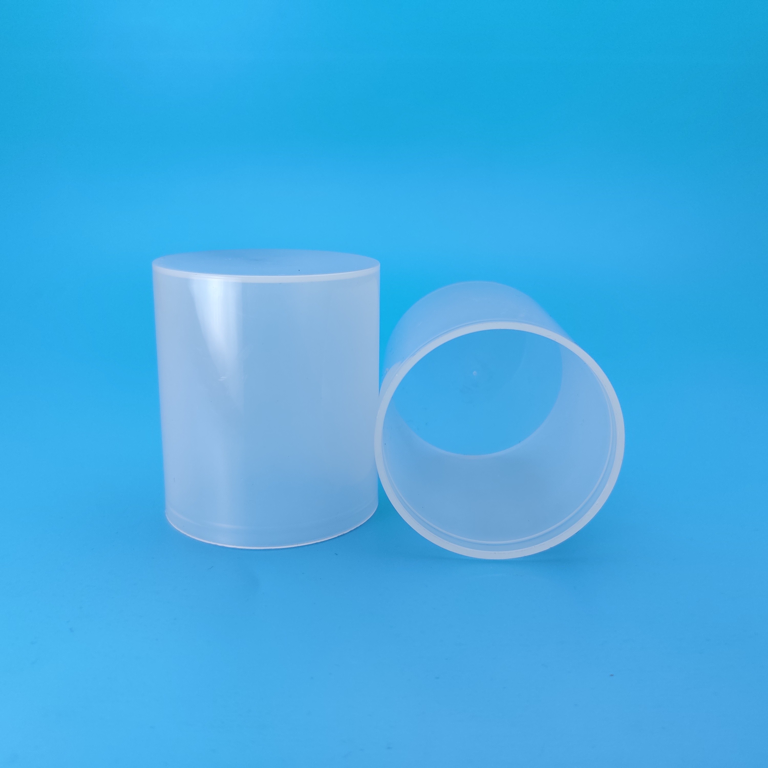 PP Transparent Spray Bottle Cover , 44mm Plastic Bottle Cover