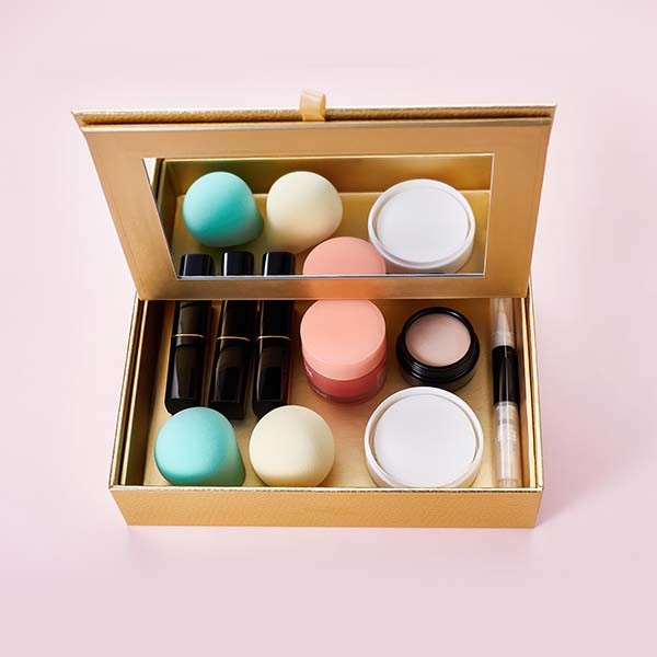 Jessup Light Golden Makeup Case Box Accessory Storage