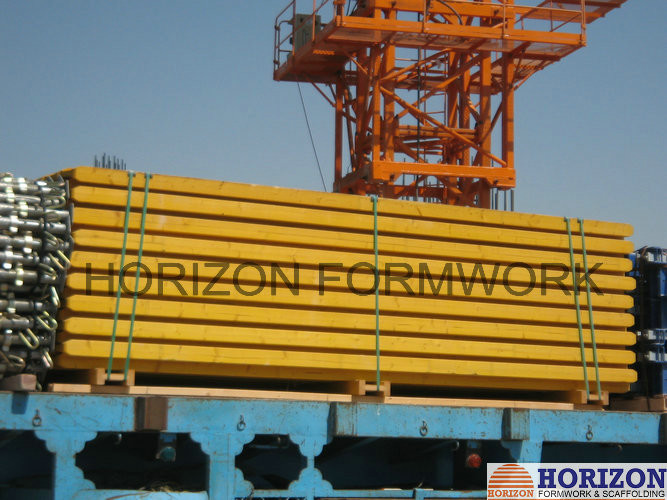 Spruce Wood Girder H20 Beam Formwork Strong Rigidity For Concreting Wall Formwork