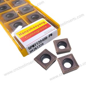 Buy cheap SPMT120408-PM CNC Grooving Insert HYZK1328 Heat Resistance high Precision product