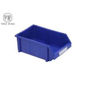 Heavy Duty Standing Plastic Bin Boxes , Hardware Storage Bins For Spare Parts