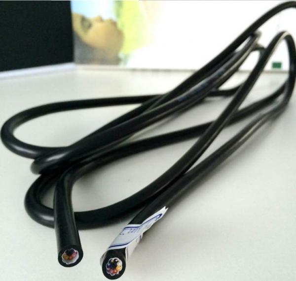 Quality Flexible Oil resistant Control Cable with water proof, cool/flame resistance RVVY/RVVYP in black/grey/orange color for sale