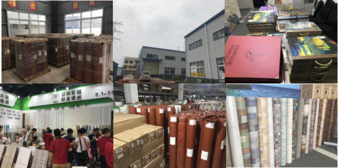 Wood Grain PVC Film Vacuum PVC Lamination Film For Furniture MDF Panel