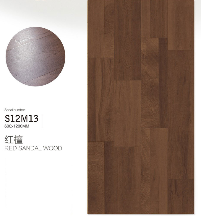 ISO9001 Grade AAA Tiles And 120x60cm Outside Wall Wooden Porcelain Tile For Living Room