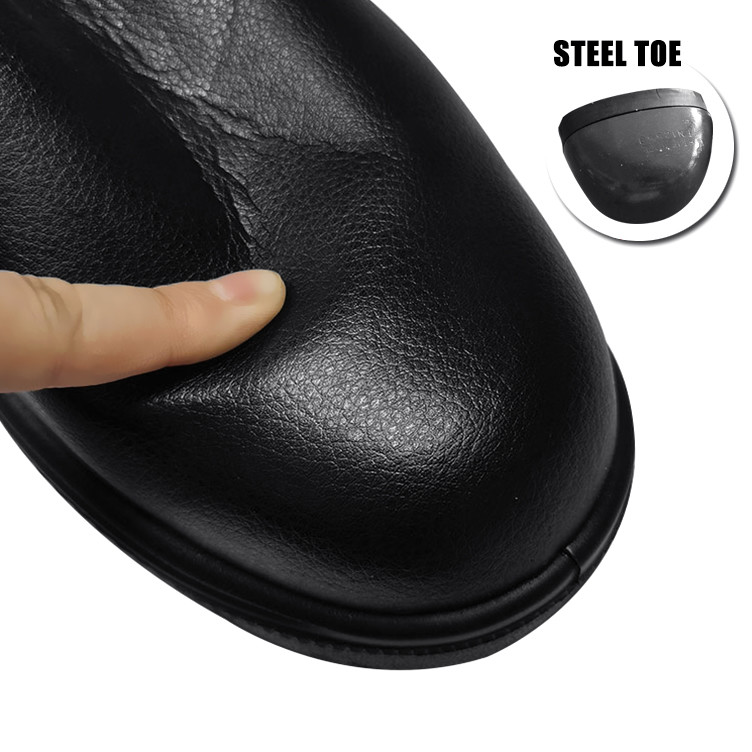 Industrial Cleanroom Black ESD Safety Shoes Anti Slip Comfortable