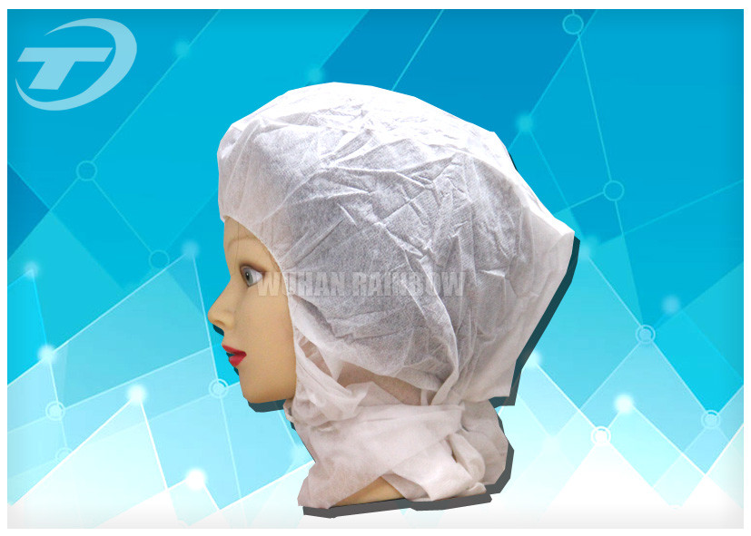 Xiantao Non Woven Snood Disposable Surgical Caps With Cappa For Food Industry - Style 6