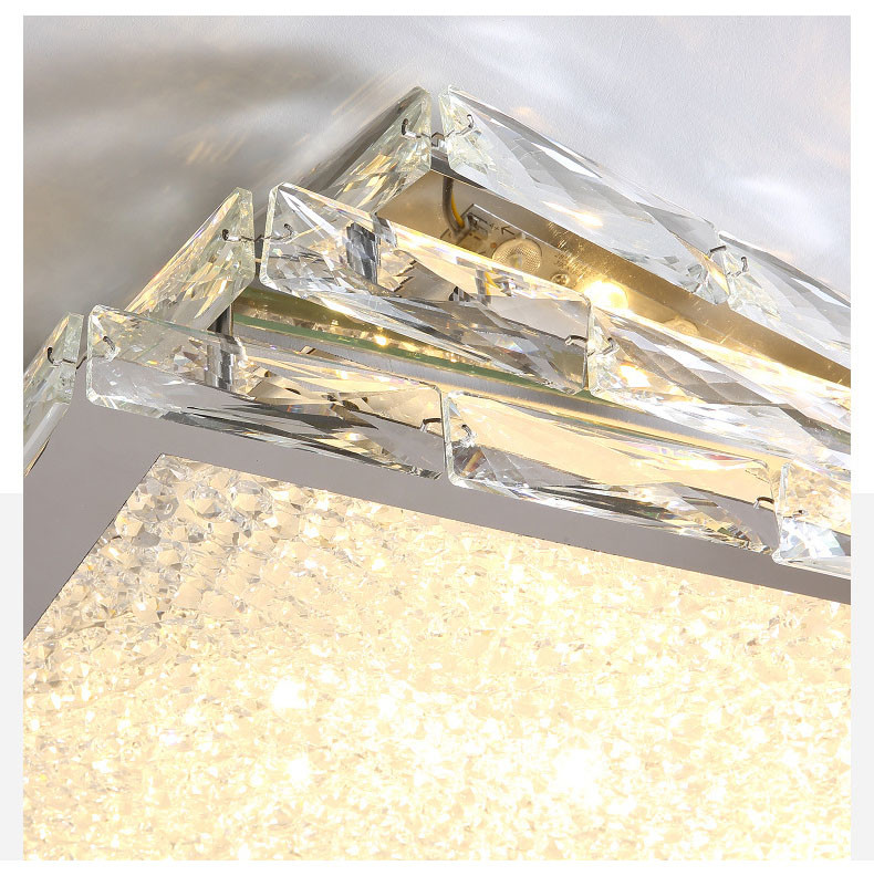 Luxury Simple Square Crystal Ceiling luxury light(WH-CA-110)