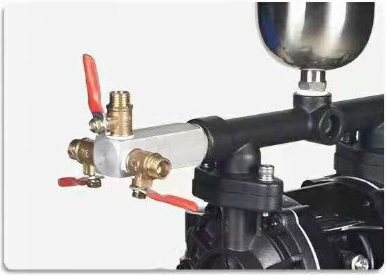DN80 Sulfuric Air Operated Transfer Pump , Pneumatic Double Diaphragm Pump