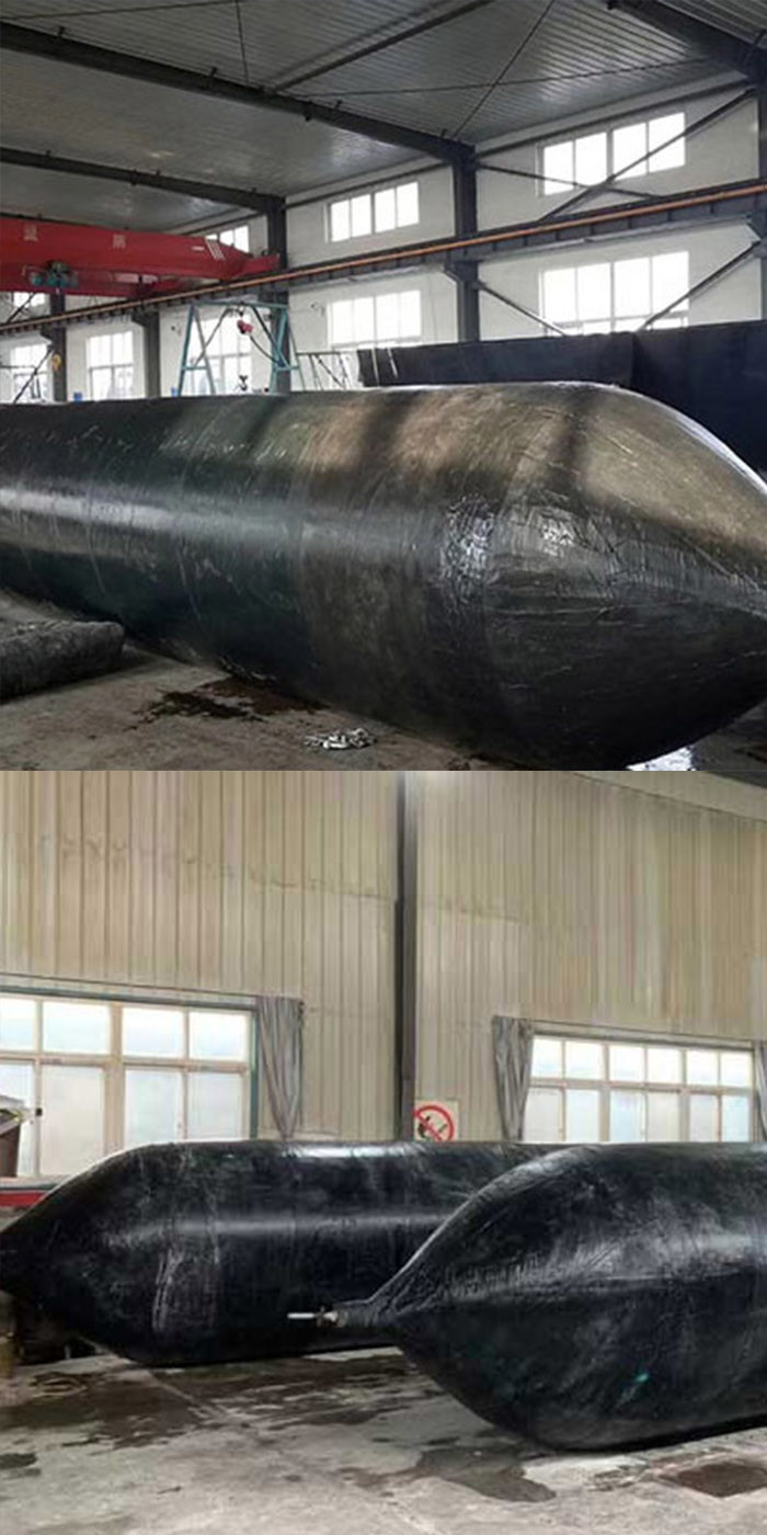 High Load Capacity Rubber Airbag Rubber Lift Bladders For Bridge Construction