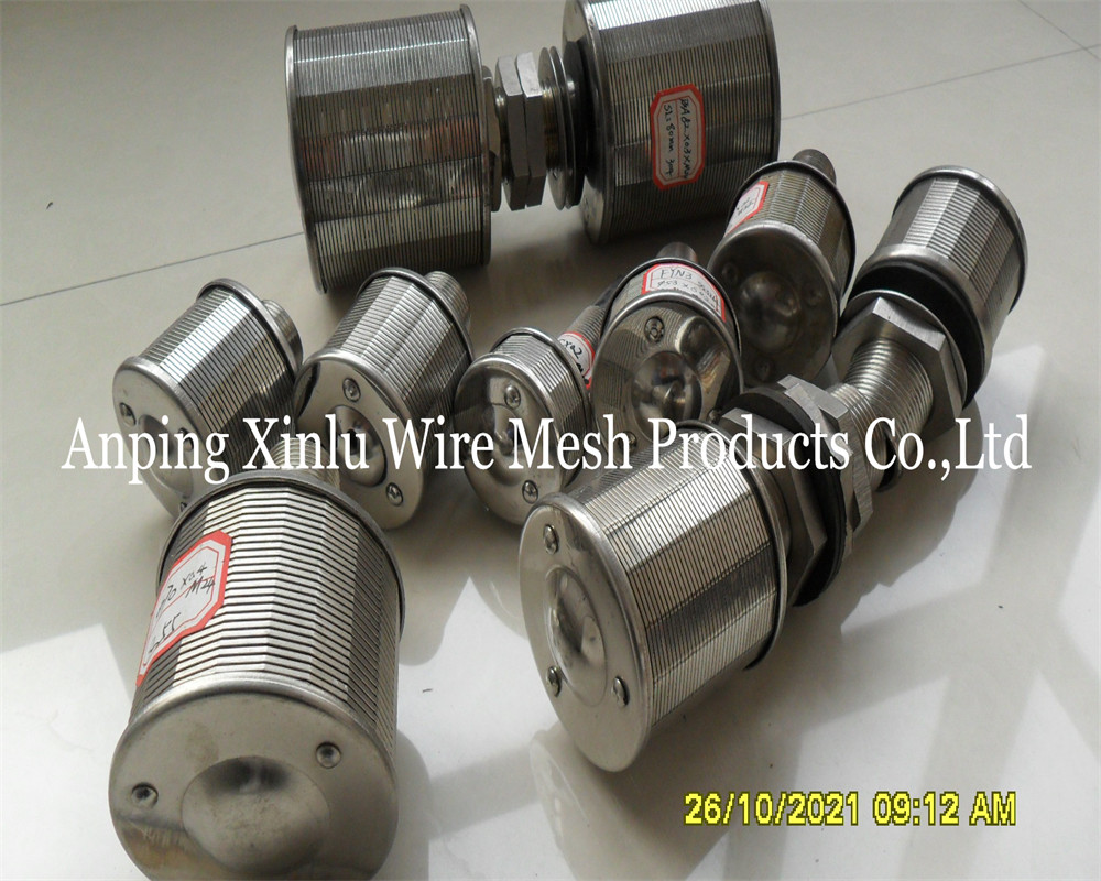1-1/2" Diameter Wedge Wire Strainer Nozzle for Filter Tank Effective Filtration Solution