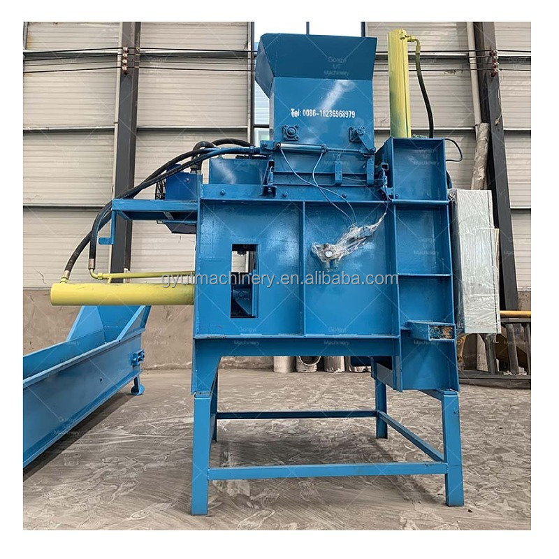 Wood Sawdust Hay Baler Bagging Machine Equipment with 80-120 Bales Capacity and PLC