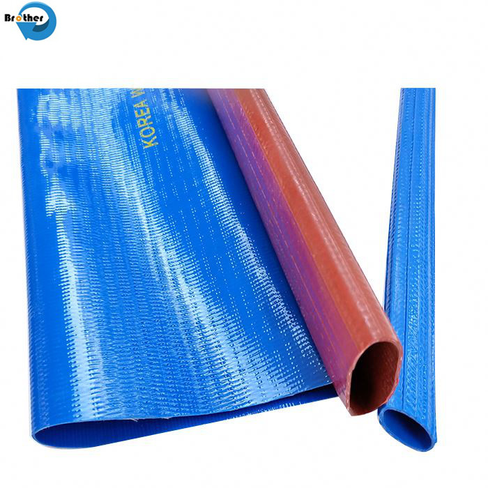 High Pressure Best Quality SGS Farmland Drainge Soft Flexible Durable PVC Layflat Hose