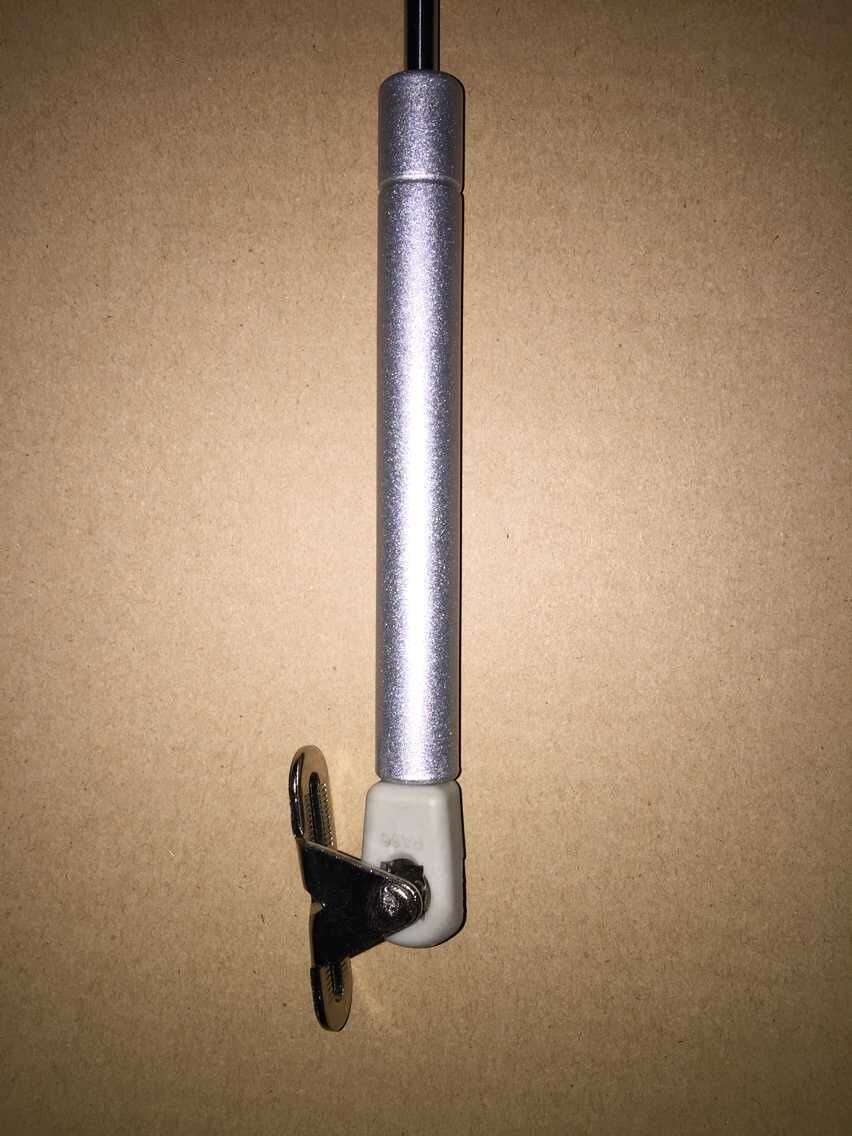 Compression Silver Cabinet Gas Struts Funiture Gas Spring 30 / 60 / 90 N
