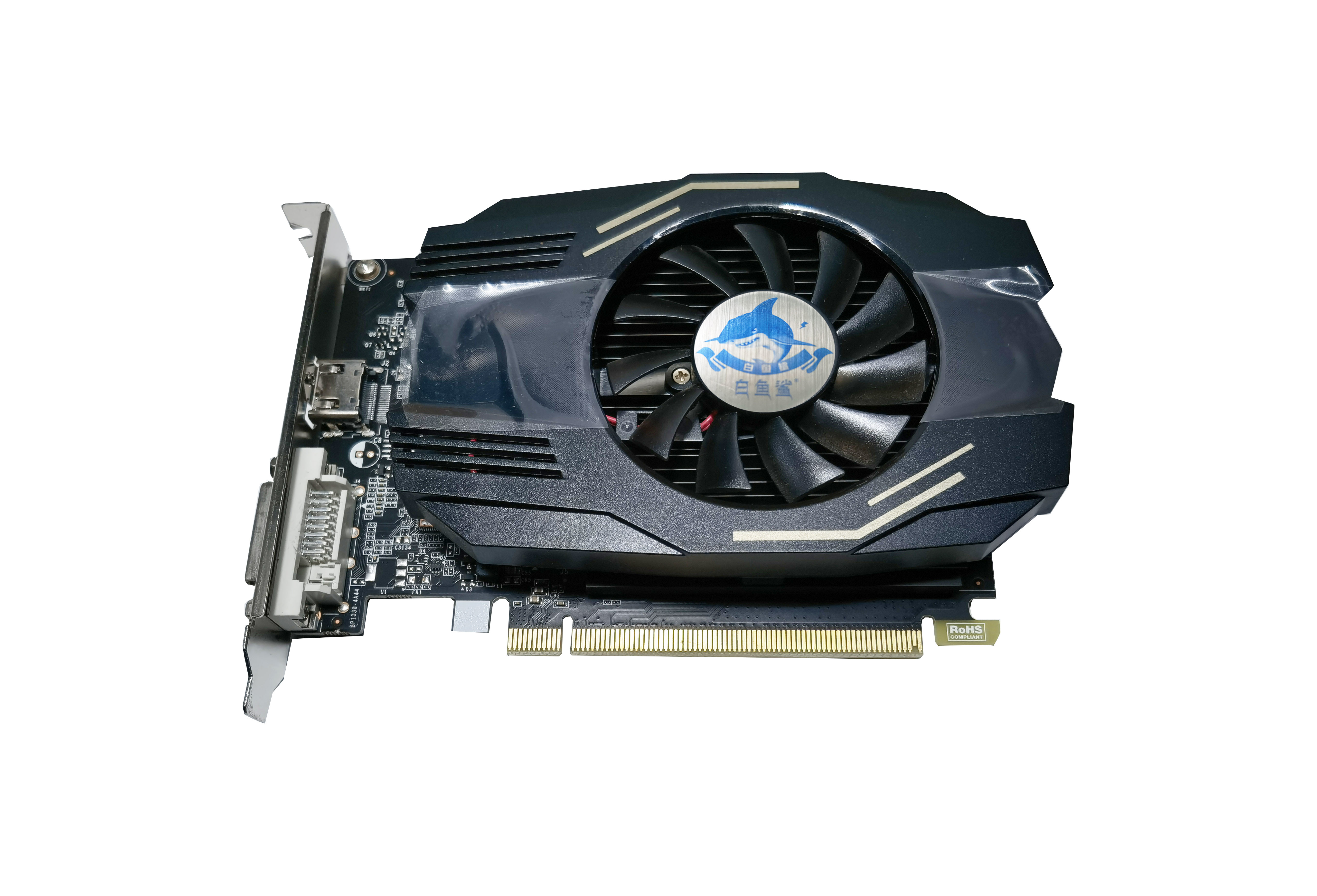 4GB Graphics Card PCIE 3.0 16X NVIDIA GEFORCE GT1030 FOR DESKTOP COMPUTER VIDEO CARD