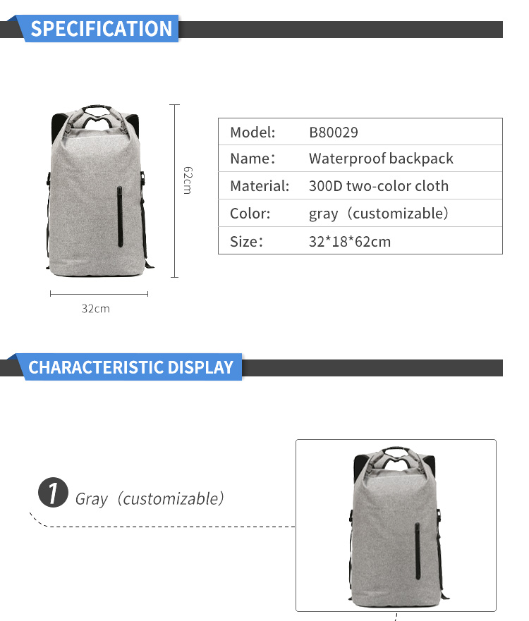 Outdoors Impermeable Bag Camouflage Dry Backpack Rafting Diving Back Pack waterproof bag pack For River Trekking